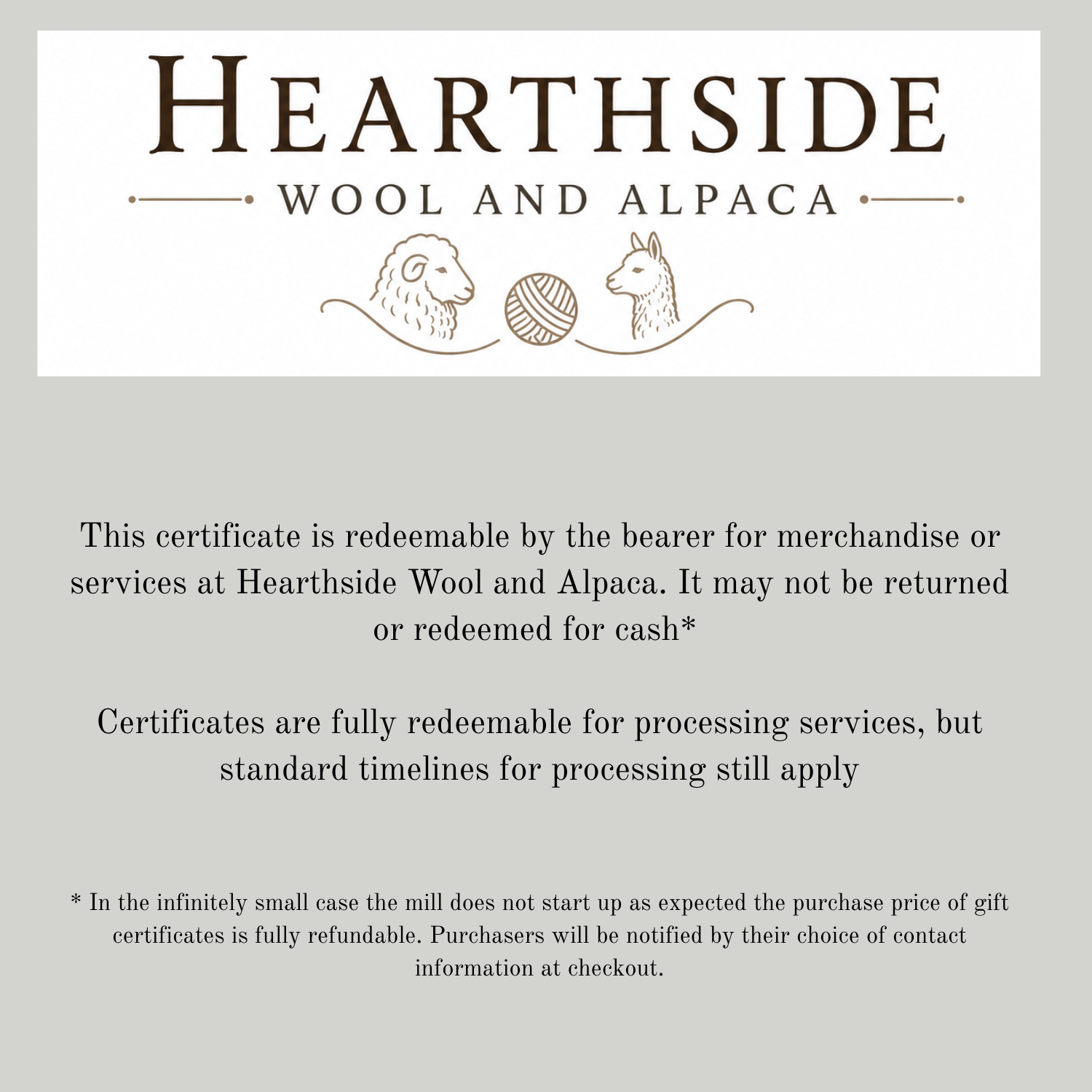 Founders50 Gift Certificate